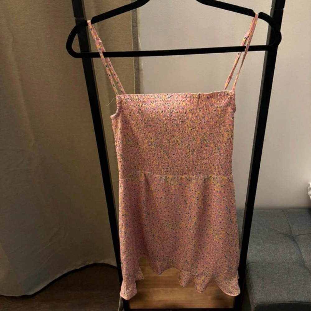 French Connection Stacie Daisy Strappy Mini Dress